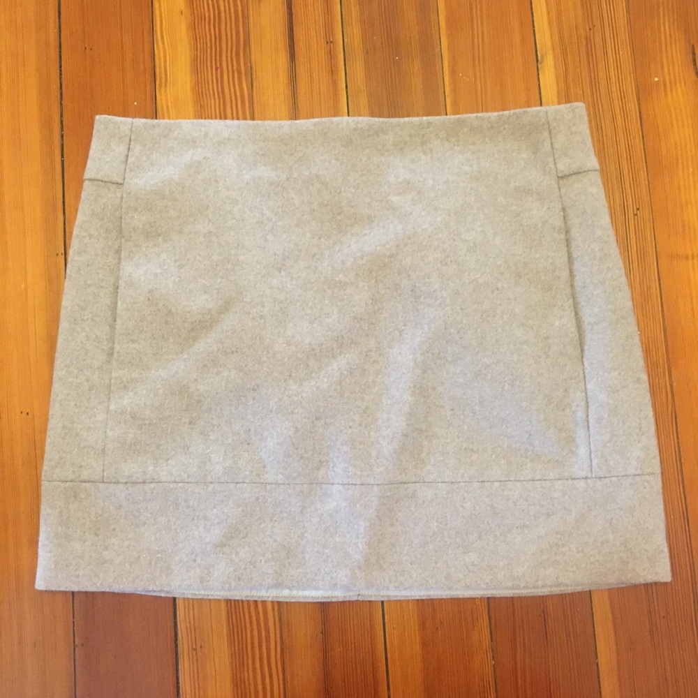 J. Crew Factory Stone DOUBLE-SERGE MINI Size 6